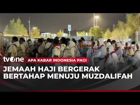 Setelah Wukuf, Jemaah Haji Indonesia Mulai Bergerak Bertahap ke Muzdalifah | AKIP tvOne thumbnail