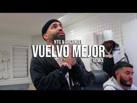 NTG, Arcangel - Vuelvo Mejor Remix (Official Visualizer) thumbnail