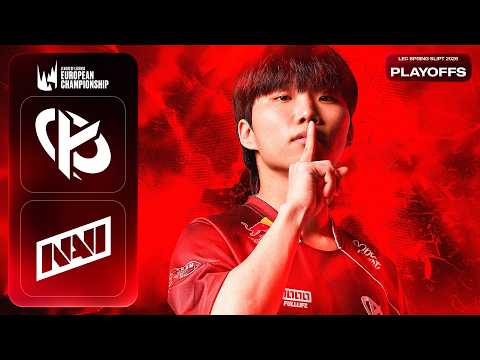 LEC Spring - Karmine Corp vs Navi - Lower Bracket Quarterfinals thumbnail