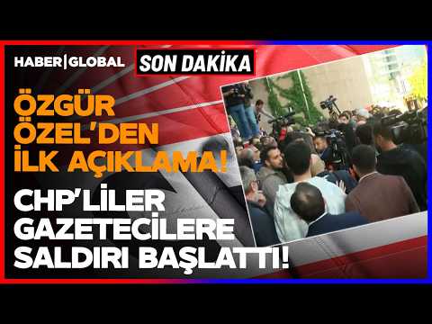 İŞTE ÖZGÜR ÖZEL'DEN İLK AÇIKLAMA! CHP'liler Genel Merkezde Gazetecilere Saldırıyor! thumbnail