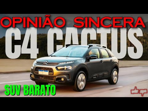 Citroen C4 Cactus Feel 2021: Vale a Pena? Problemas, PREÇO, consumo. SUV Barato que ninguém quer thumbnail