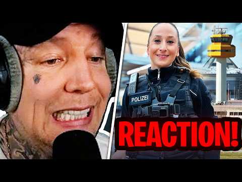 EINSATZ AM FLUGHAFEN HAMBURG!😱 Unterwegs mit der Bundespolizei - NDR | MontanaBlack Reaktion thumbnail