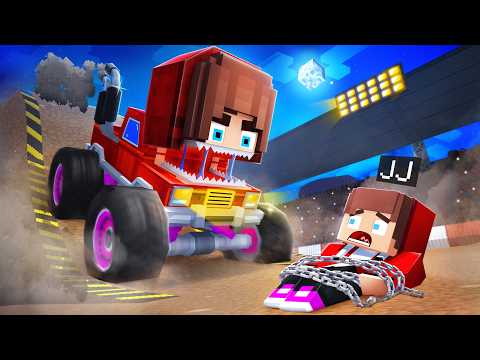 JJ vs Monster GIRL Truck - Maizen Minecraft Animation thumbnail