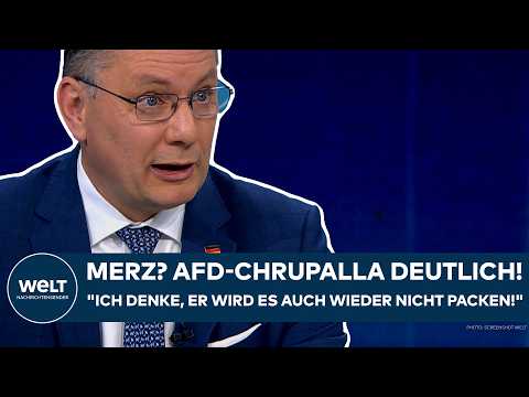 DEUTSCHLAND: Friedrich Merz? Chrupalla deutlich! "Ich denke, er wird es auch wieder nicht packen!" thumbnail