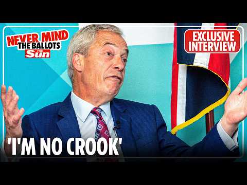'I can't be bought!' Farage lets rip over £5million donation scandal | Exclusive thumbnail