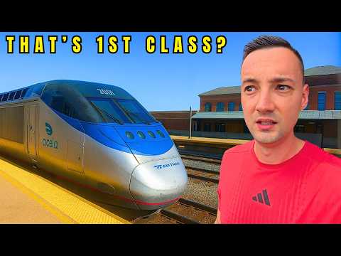 $300 1st Class Train New York To Washington D.C. 🇺🇸 thumbnail