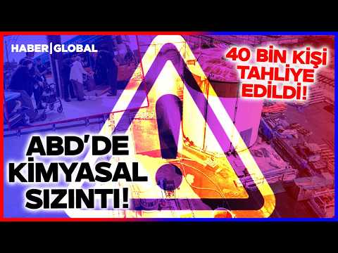 ABD Felaketi Yaşıyor! Kimyasal Sızıntı Büyük Panik Yarattı! 40 Bin Kişi Tahliye Edildi! thumbnail