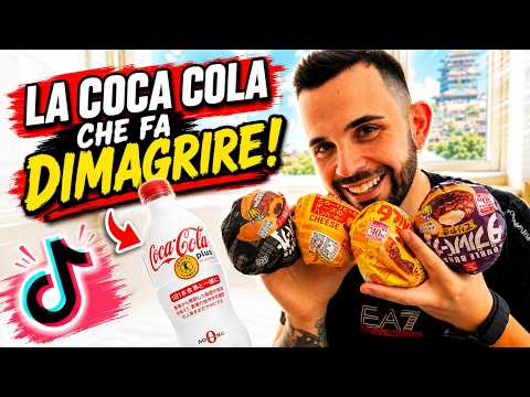 Provo la Coca-Cola che fa dimagrire in Giappone 🇯🇵 thumbnail