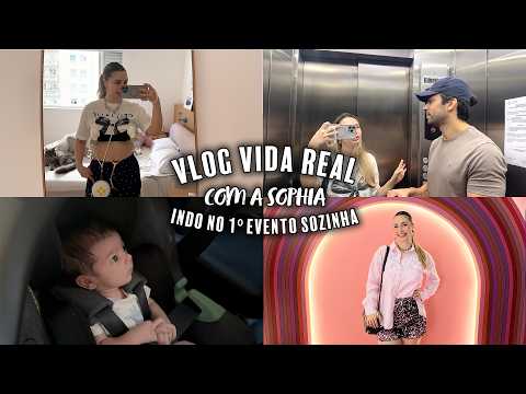 PRIMEIRO VLOG DE ROTINA COM A SOSÔ + EVENTO thumbnail