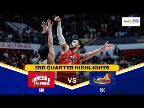 BRGY. GINEBRA vs RAIN OR SHINE | 3RD QUARTER HIGHLIGHTS | PBA SEASON 50 COMMISSIONER’S CUP SEMIS thumbnail