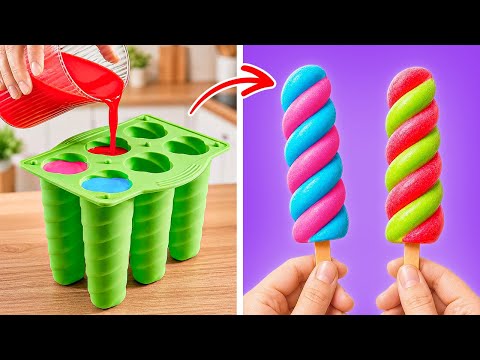 Refreshing Summer Desserts 🍉 Easy Homemade Recipes & Hacks thumbnail