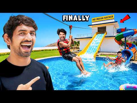 Unlimited Fun In New Personal Waterpark…😍 - All Water Slides Open | Part-10 | Day 54 thumbnail
