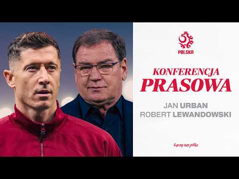 JAN URBAN I ROBERT LEWANDOWSKI NA KONFERENCJI PRASOWEJ REPREZENTACJI POLSKI (NA ŻYWO) ⚪🔴 thumbnail