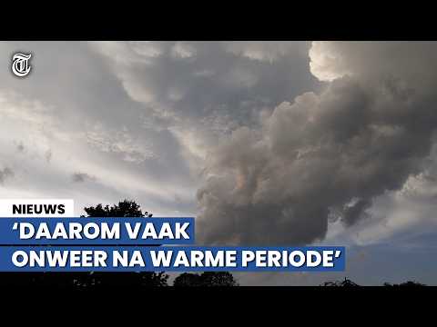 'Kans op veel regen in korte tijd, hagel en veel bliksem' thumbnail