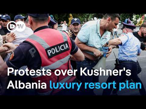 Kushner-linked resort plan sparks protests in Albania | DW News thumbnail