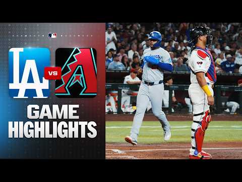 Dodgers vs. D-backs Game Highlights (6/4/26) | MLB Highlights thumbnail