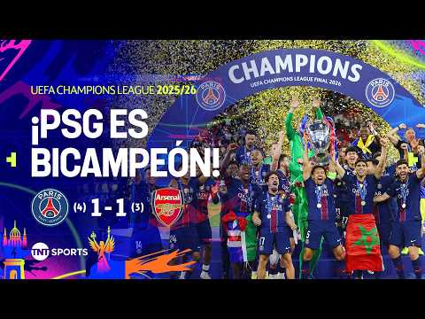 RESUMEN: PSG (4) 1-1 (3) ARSENAL | FINAL | UEFA CHAMPIONS LEAGUE thumbnail