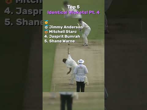 Top 5 Identical Wickets! Pt.  4 thumbnail