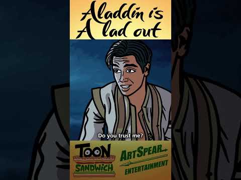 Will Smith got rubbed the wrong way - TOON SANDWICH #aladdin #funny #disney #parody #willsmith thumbnail