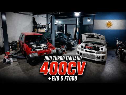 Uno Turbo italiano 400cv e Evo 5 FT600: projetos raros na Argentina thumbnail