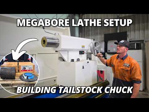 Building a Heavy Duty Tailstock Chuck for the Megabore Lathe | Part 1 thumbnail