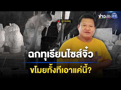 ขโมยทั้งทีเอาแค่นี้? โจรฉกทุเรียนลูกเล็ก l ตลาดข่าว - ข่าวเช้าเวิร์คพอยท์ l 3 มิ.ย.69 thumbnail