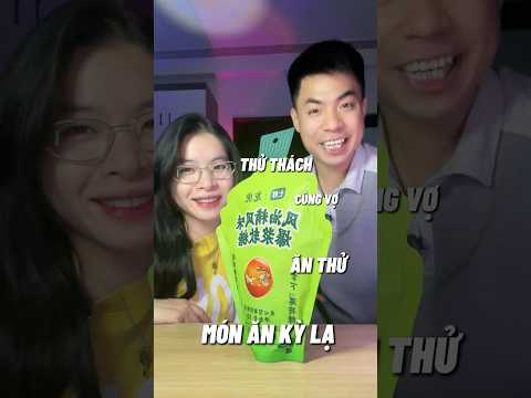 Kẹo dầu gió cực ảo, thử thách cho vợ ăn thử những món ăn kỳ lạ - | Đàm Đức Review thumbnail