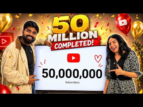 50 Million Completed ? Live Countdown @Dushyant_kukreja  thumbnail