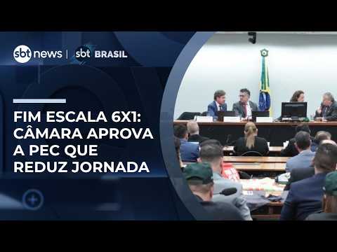 Fim escala 6x1: Câmara aprova PEC e texto segue para análise do Senado | #SBTBrasil thumbnail