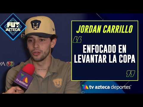 Entrevista Jordan Carrillo: "Efraín Juárez no deja que se relaje nadie". thumbnail