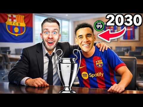 Ich habe den FC BARCELONA bis 2030 NEU AUFGEBAUT & UNBESIEGBAR gemacht! 👀🏆 thumbnail