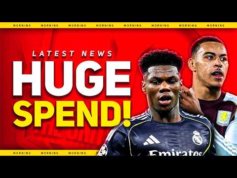 Tonali AND Rogers DOUBLE Swoop! Carrick's 250 MILLION Budget! Man Utd Transfer News thumbnail