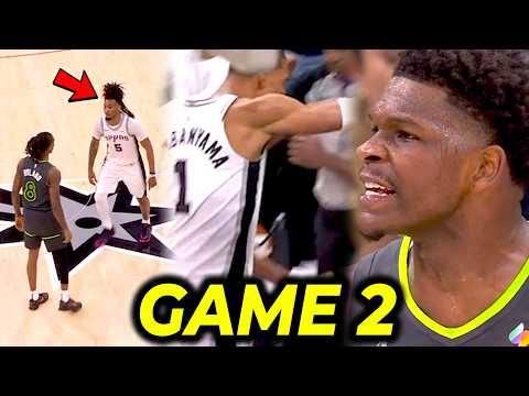 Napasuntok si Wemby, ANGAS ni Ant-Man sa Game 2 | Napaaway si Stephon Castle! thumbnail