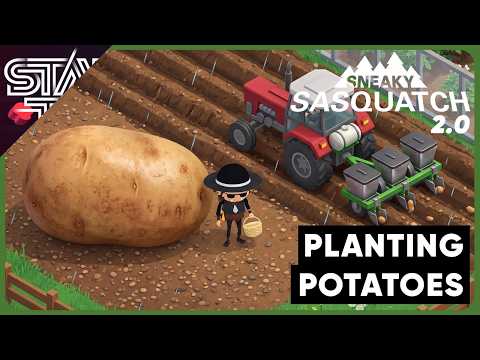PLANTING NEW CROPS AT THE FARM | Sneaky Sasquatch - Season 2.0 - Ep 68 thumbnail
