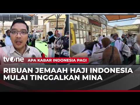 Jemaah Haji Jalankan Nafar Tsani Lanjutkan Rangkaian Ibadah | AKIP tvOne thumbnail