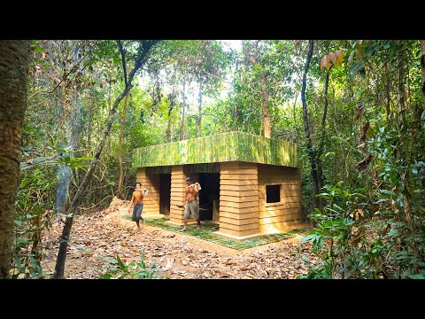 The Secret How We Build the MOST AMAZING Modern Bamboo Villa by Ancient Skills ep01 thumbnail
