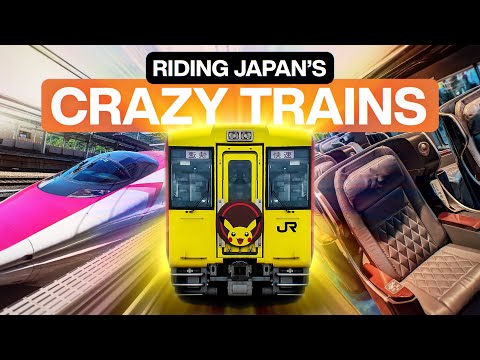 I Rode the Craziest Trains in Japan thumbnail