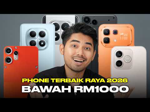 5 Phone Bawah RM1000 TERBAIK Untuk Raya 2026! thumbnail