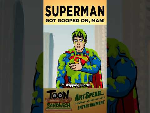 Superman is finally defeated - TOON SANDWICH #funny #superman #superhero #dc #comics #movie #comedy thumbnail