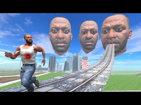 Franklin Found Longest Railway To Tripple Head In Indian Bikes Driving 3D  thumbnail