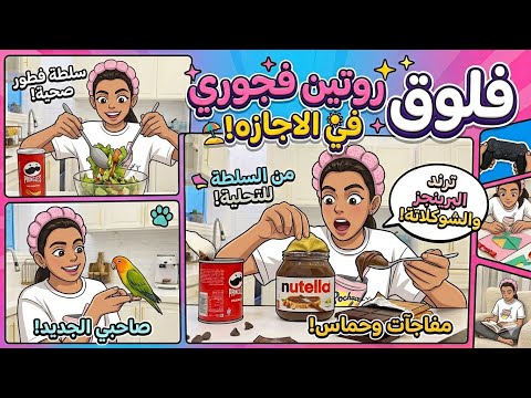 فلوق يوم كامل مع فجوري في الإجازة 🩷🔥🔥 thumbnail