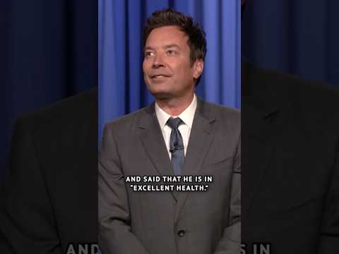 The White House released the results of #Trump’s physical. #FallonTonight thumbnail