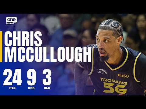 Chris McCullough MAKES PBA RETURN, this time for TNT! | PBA SEASON 50 COMMISSIONER'S CUP thumbnail