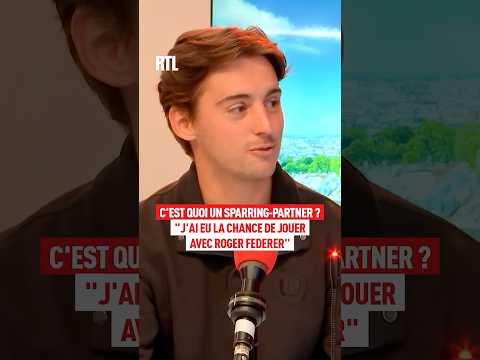 Sparring-partner à Roland-Garros : "J'ai eu la chance de jouer avec Roger Federer" thumbnail