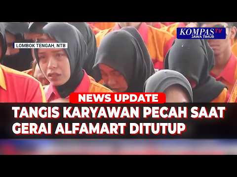 Tangis Sedih Karyawan Saat Gerai Alfamart Ditutup, Mendag Sebut Tak Ada Isu Selain Masalah Izin! thumbnail