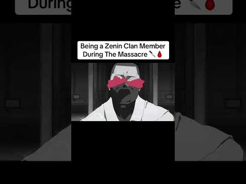 The Zenin Clan Members had to be shook 😂😂 #jujustukaisen #anime #skit #comedy thumbnail