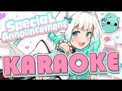 【KARAOKE + Incredible Announcement!】I Missed You, Aiboos! ?✨【Maid Mint Fantôme】 thumbnail