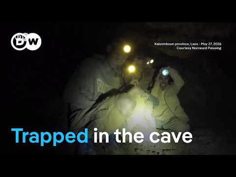 Laos cave rescue: a race against time, terrain and rain | DW News thumbnail