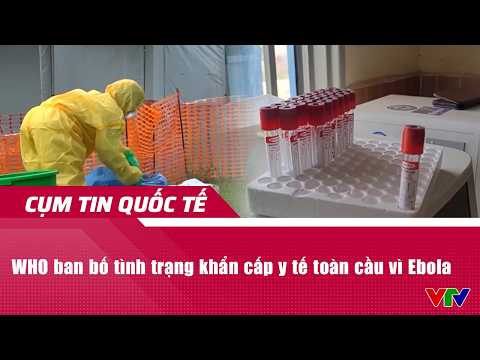 WHO ban bố tình trạng khẩn cấp y tế toàn cầu vì Ebola | Cụm tin Quốc tế | VTV24 thumbnail