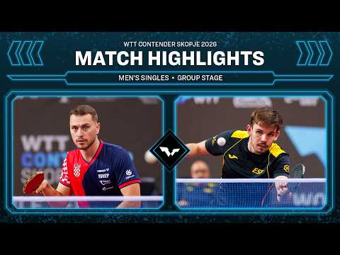 Filip Zeljko vs Rafael De Las Heras | MS Group | #WTTSkopje 2026 thumbnail